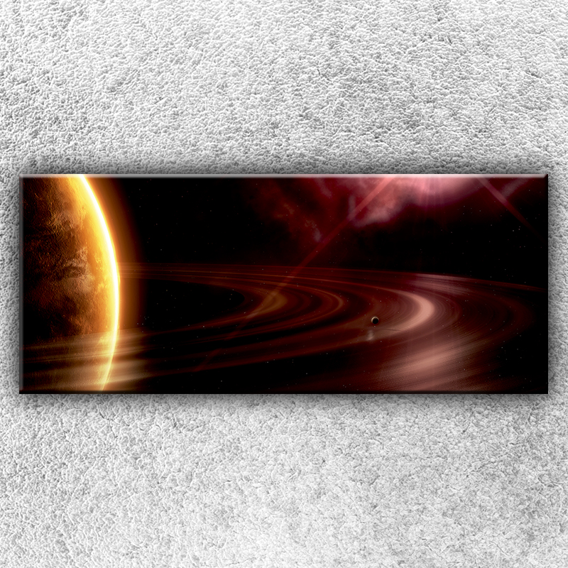 IMPAR Fotografie na plátno Saturn 120x50 cm
