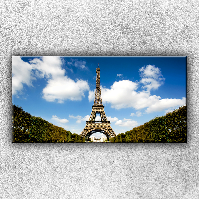 IMPAR Foto na plátno Eiffelovka 100x50 cm