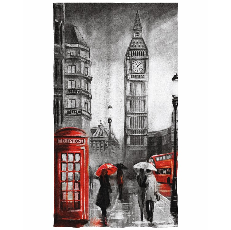 Osuška Londýn art 70x140