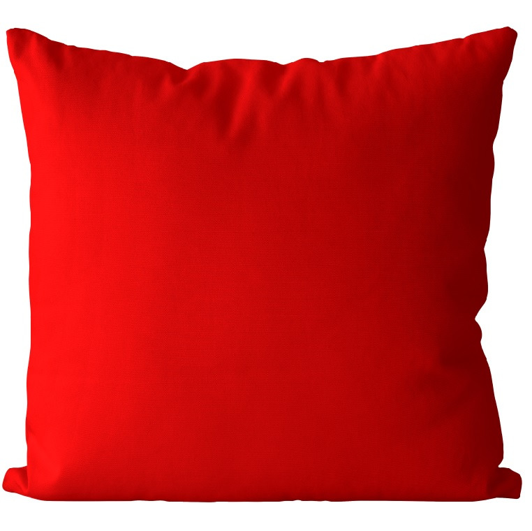 Polštář Červený (Velikost: 55 x 55 cm)