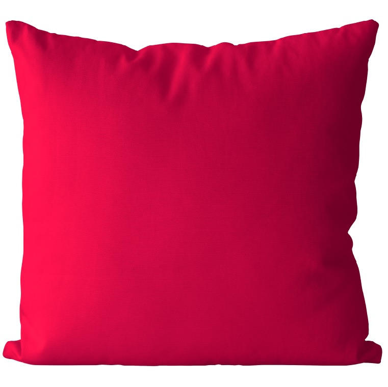 Polštář Červený neonový (Velikost: 40 x 40 cm)