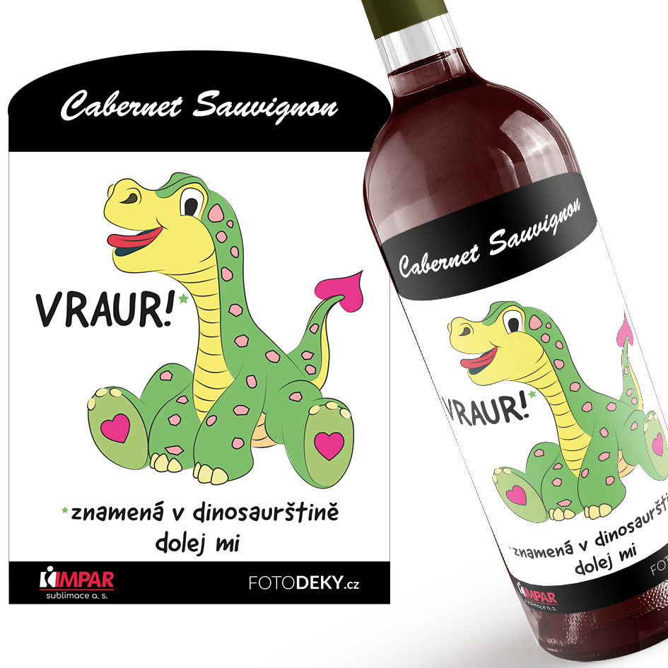 Víno Vraur = dolej mi (Druh Vína: Červené víno)