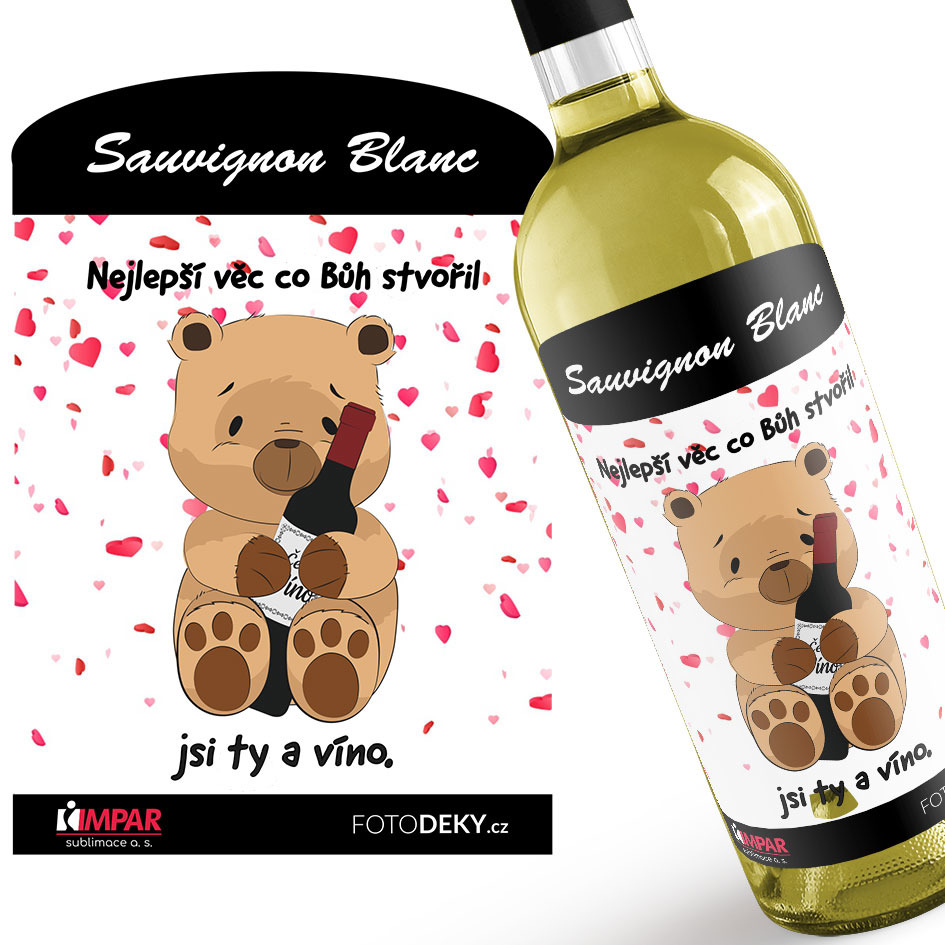 Víno Medvídek s vínem (Druh Vína: Bílé víno)