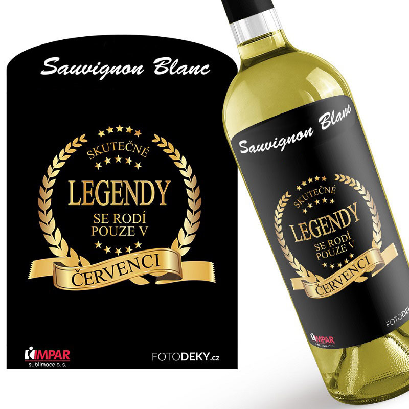 Víno Skutečné legendy (Druh Vína: Bílé víno, Měsíc: 07 – Červenec)