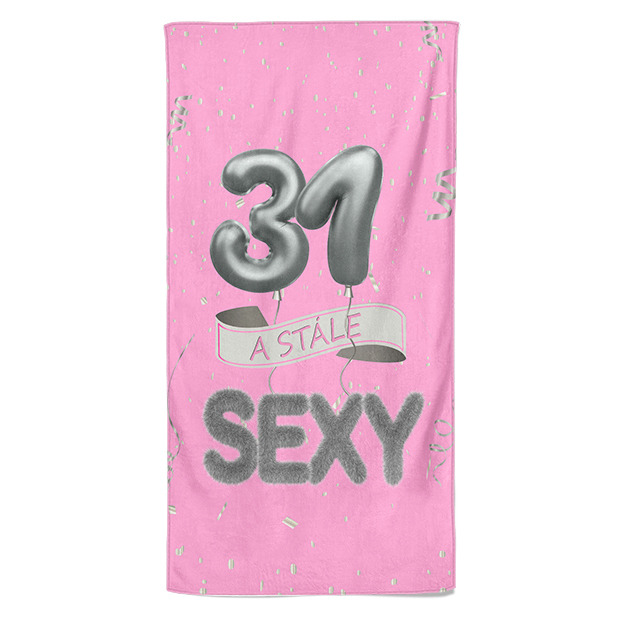 Osuška Stále sexy – růžová (věk: 31)
