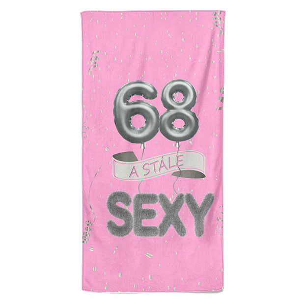Osuška Stále sexy – růžová (věk: 68)