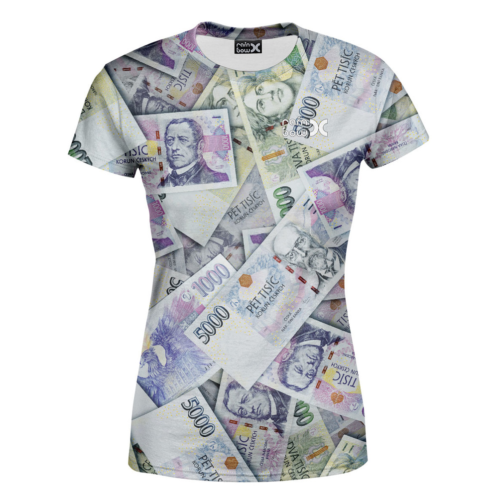 Tričko Peníze – dámské (Velikost: XL)