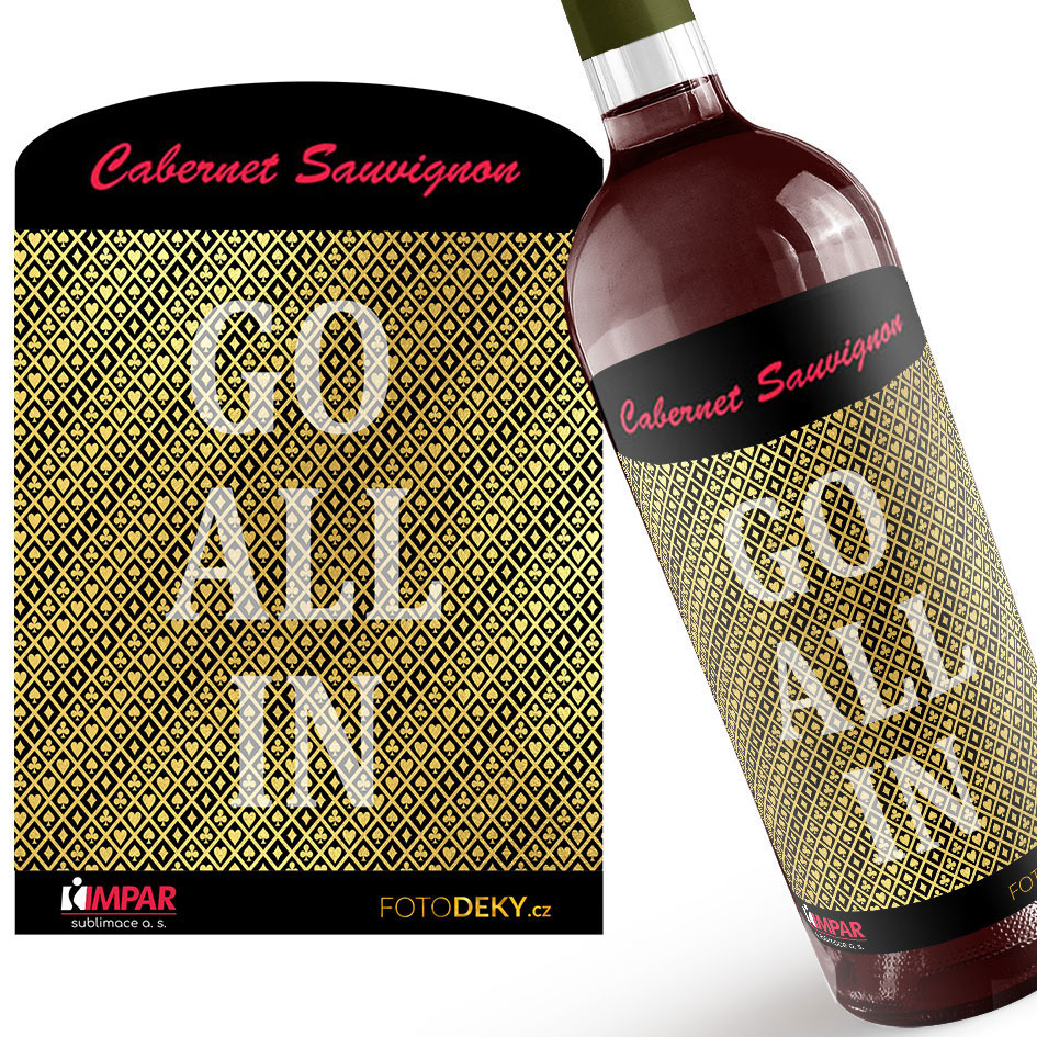 Víno Go all in (Druh Vína: Červené víno)
