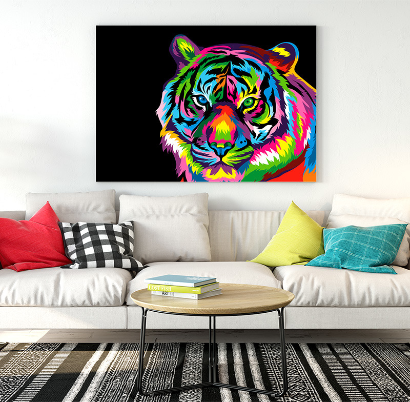 Obraz Tiger (Rozměr obrazu: 120x80)