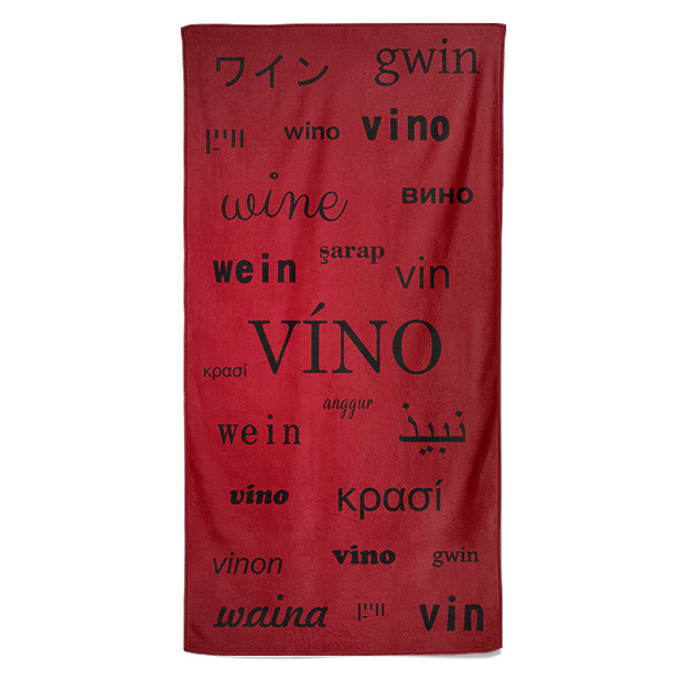 Osuška Víno – jazyky