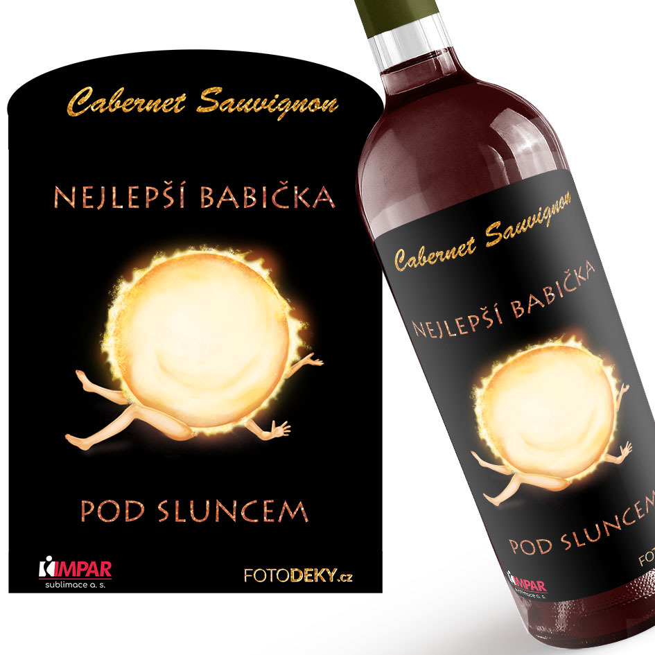 Víno Nejlepší babička pod sluncem (Druh Vína: Červené víno)