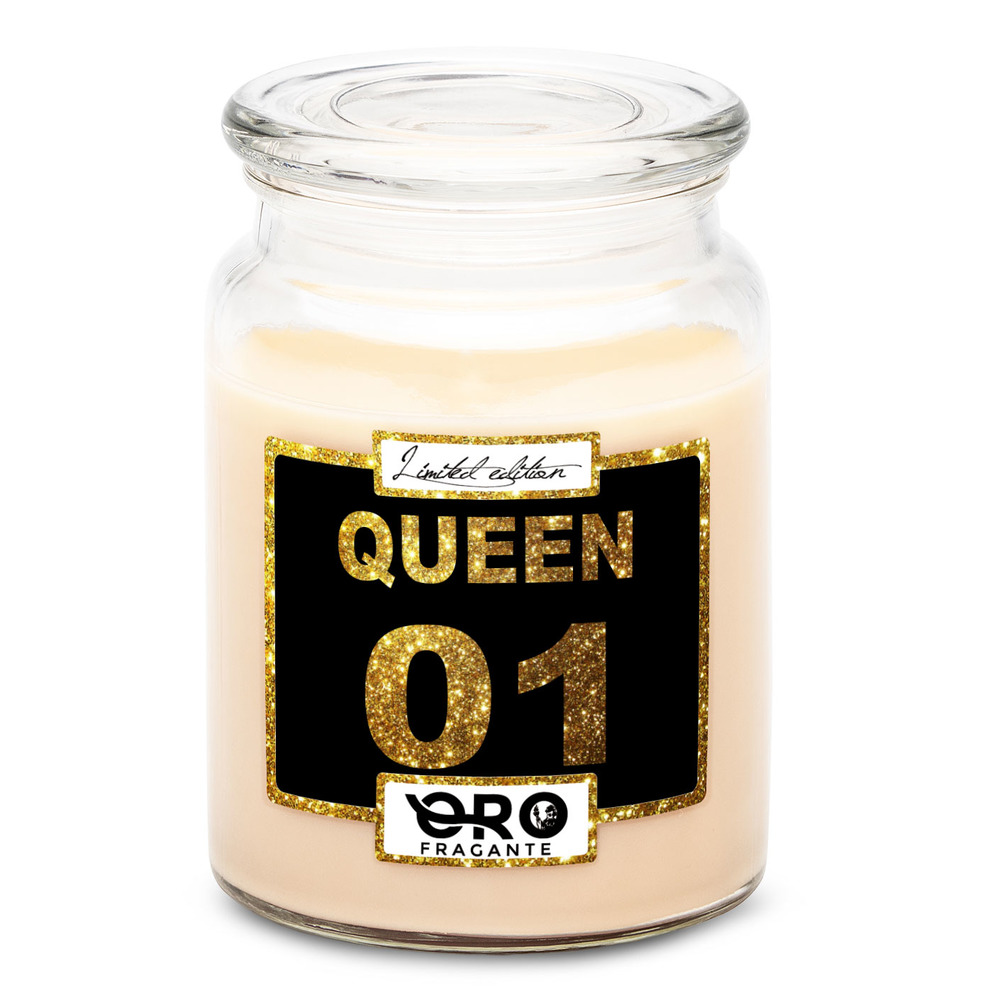Svíčka Queen 01 (Vůně svíčky: Vanilka)