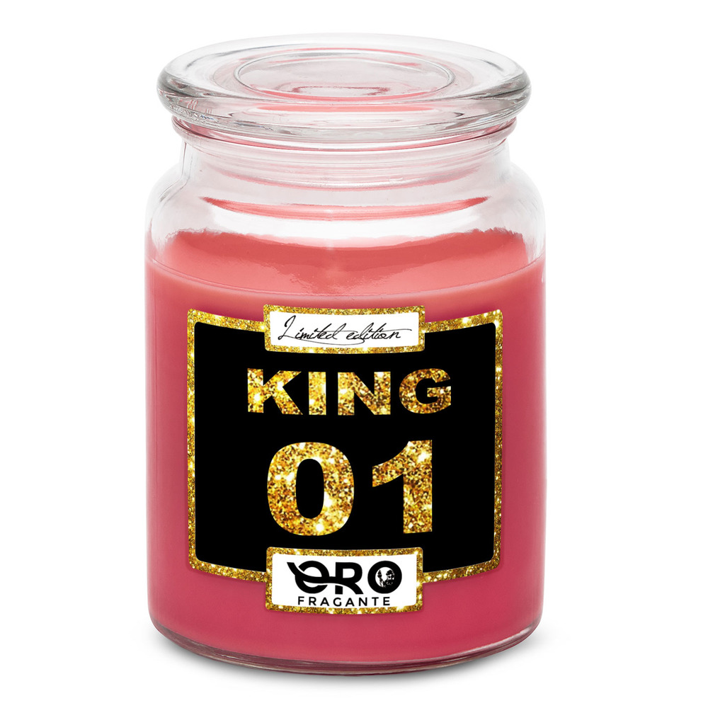 Svíčka King 01 (Vůně svíčky: Višně v čokoládě)