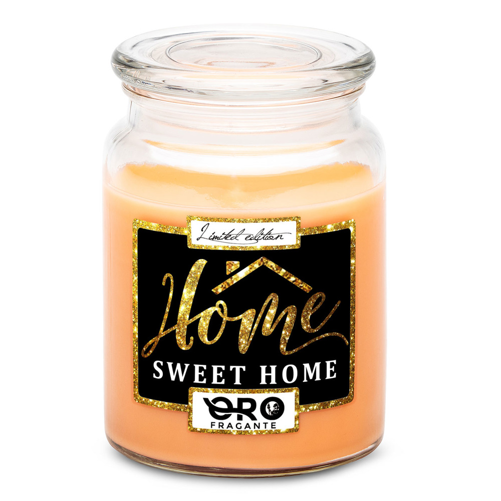 Svíčka Home sweet home (Vůně svíčky: Tropické ovoce)