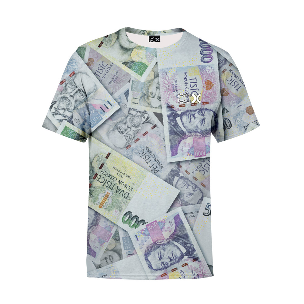 Tričko Peníze – pánské (Velikost: XS)