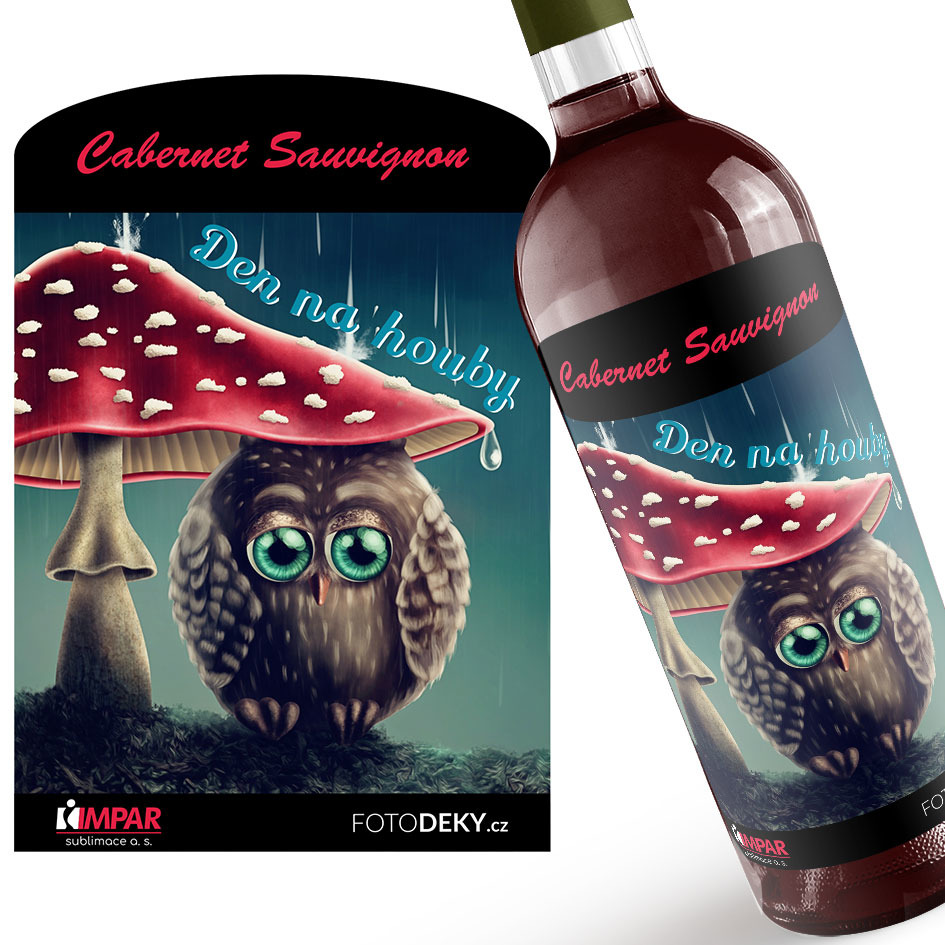 Víno Den na houby (Druh Vína: Červené víno)