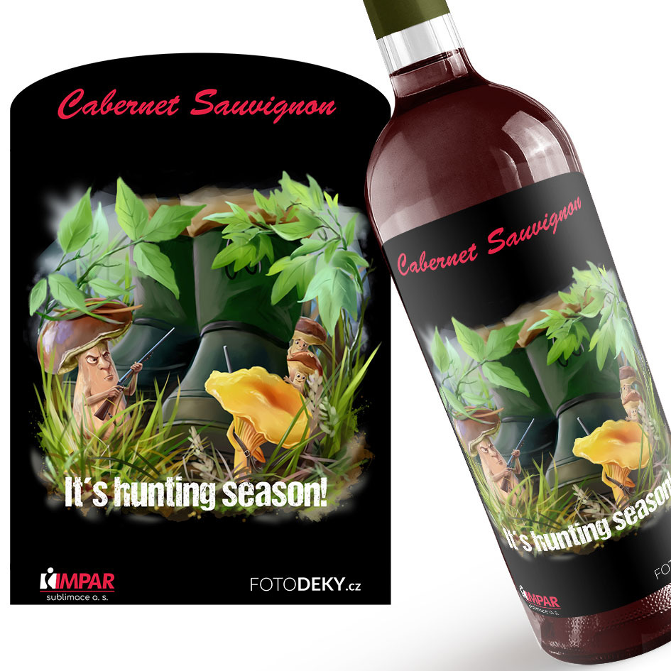 Víno Hunting season – houbaři (Druh Vína: Červené víno)