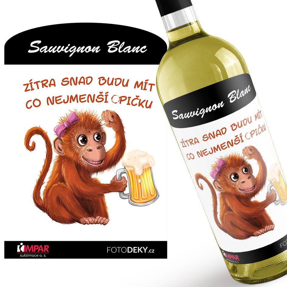 Víno Co nejmenší opičku (Druh Vína: Bílé víno)