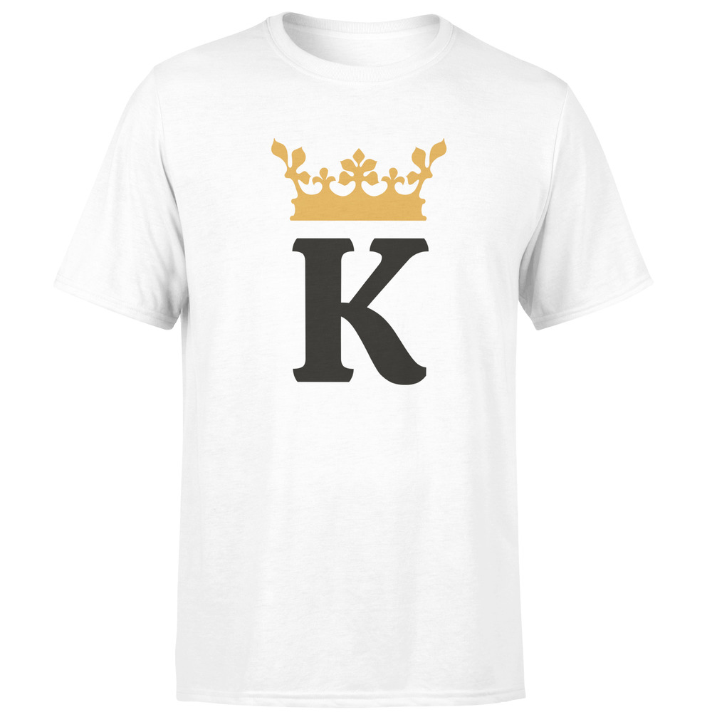 Tričko King – pánské (Velikost: S, Barva trička: Bílá)