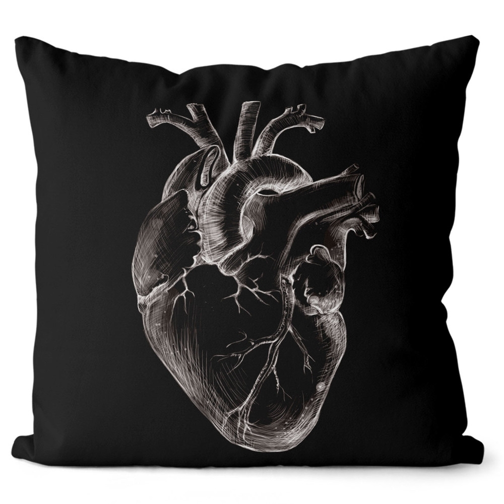 Polštář Scary Heart (Velikost: 40 x 40 cm)