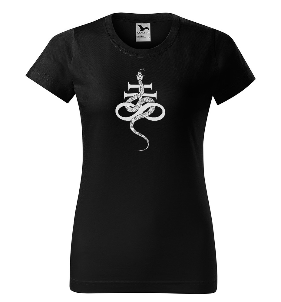Tričko Gothic snake (Velikost: S, Typ: pro ženy)