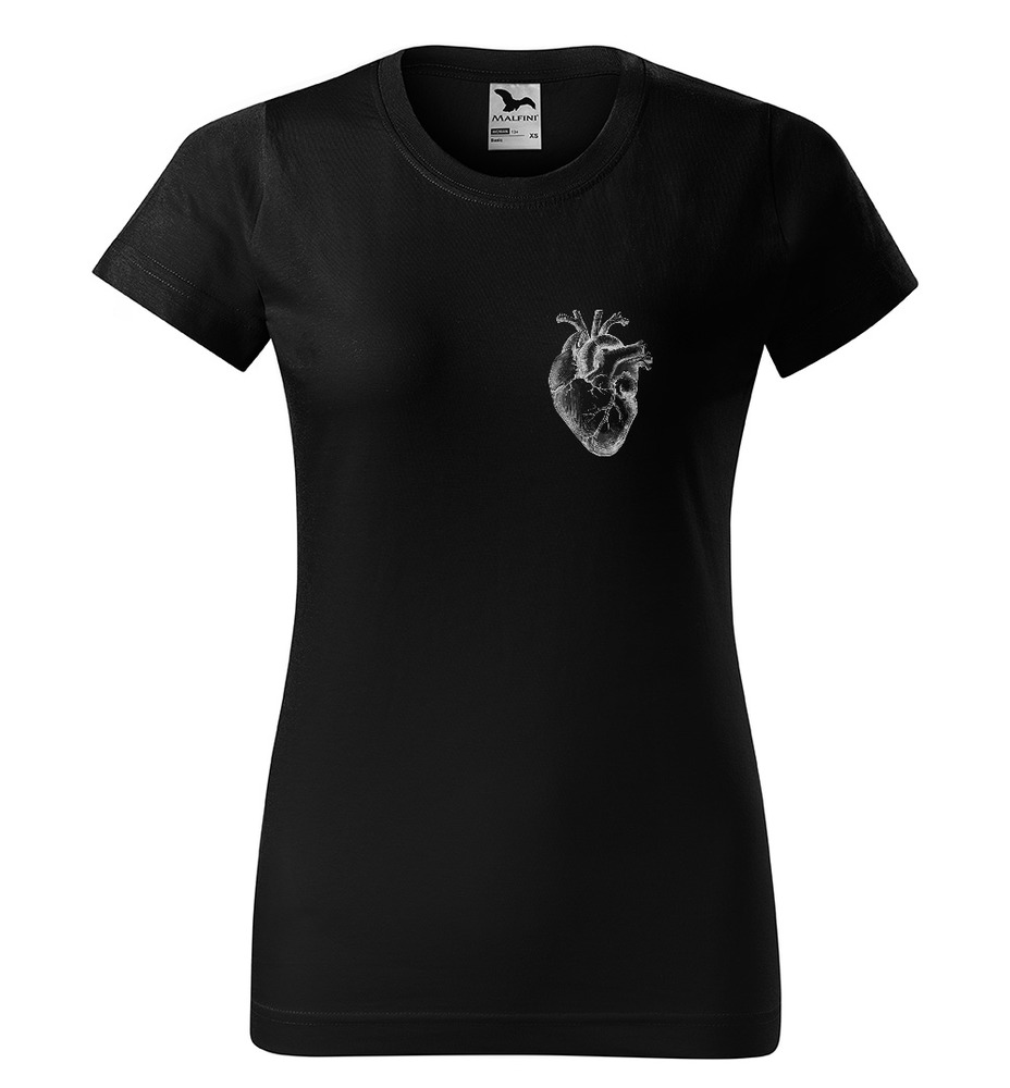Tričko Scary heart (Velikost: XL, Typ: pro ženy)