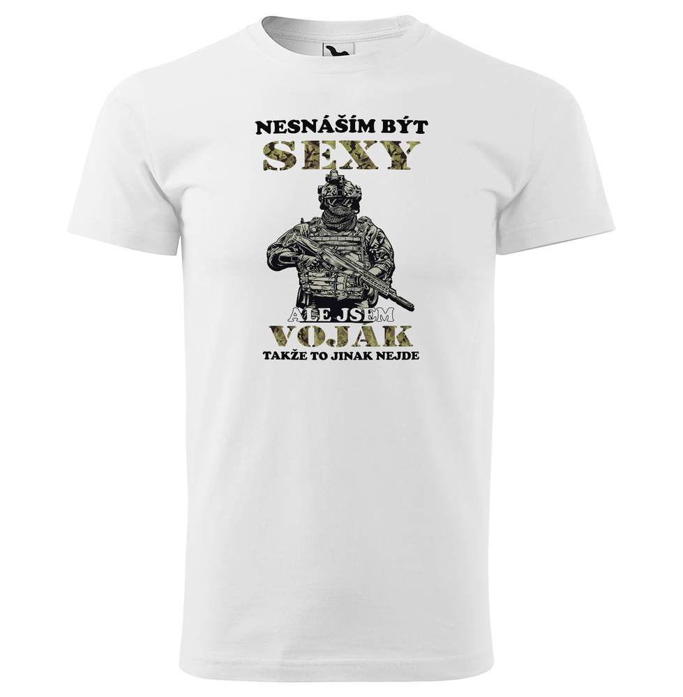 Tričko Sexy Voják (Velikost: XL)
