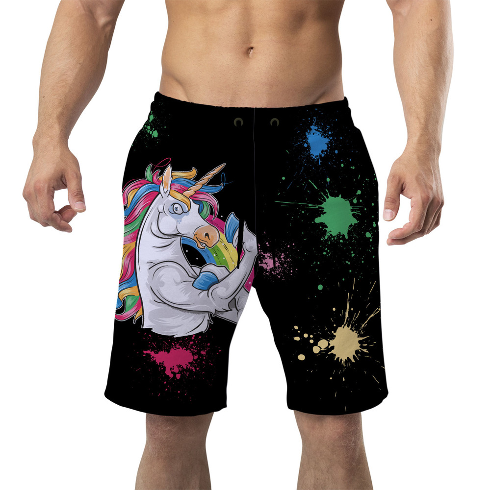 Pánské plavky long – Unicorn (Velikost: M)