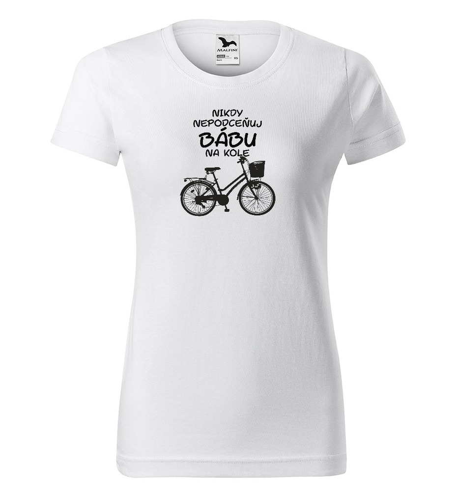 Tričko Bába na kole - dámské (Velikost: XL)