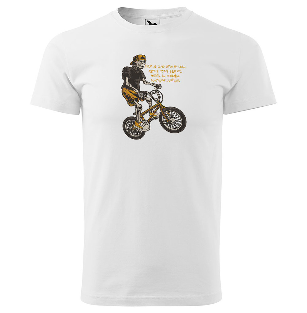 Tričko Jízda na kole (Velikost: 4XL, Typ: pro muže)
