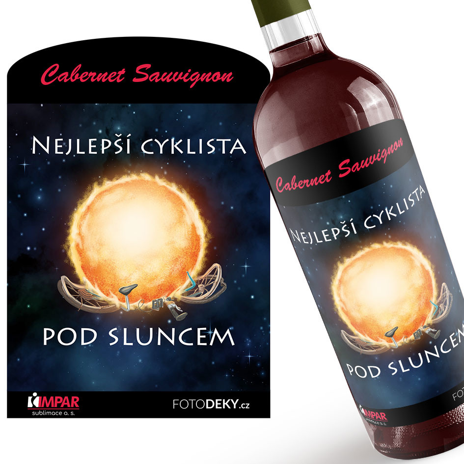 Víno Cyklista pod sluncem (Druh Vína: Červené víno)
