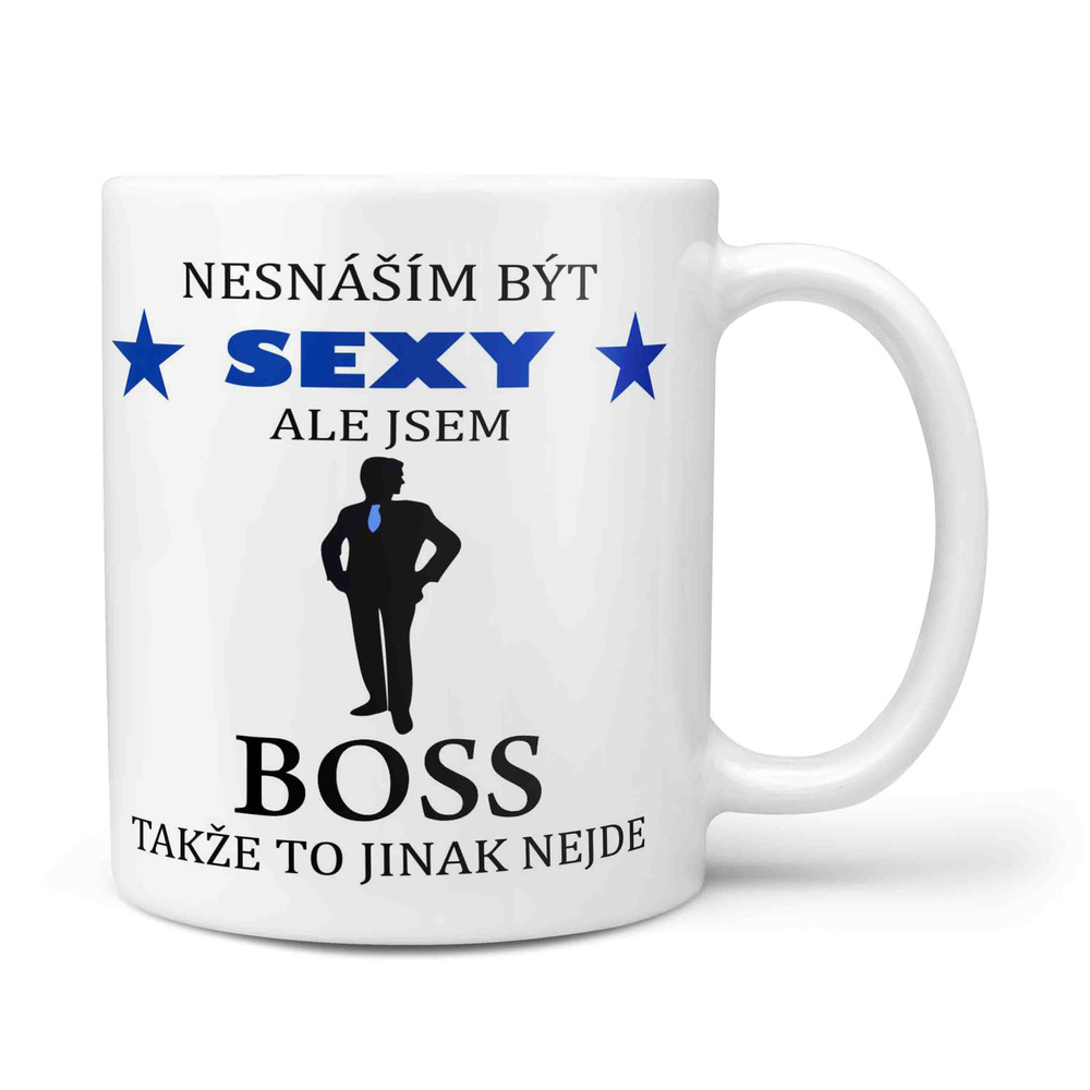 Hrnek Sexy boss (Náplň hrníčku: Žádná)