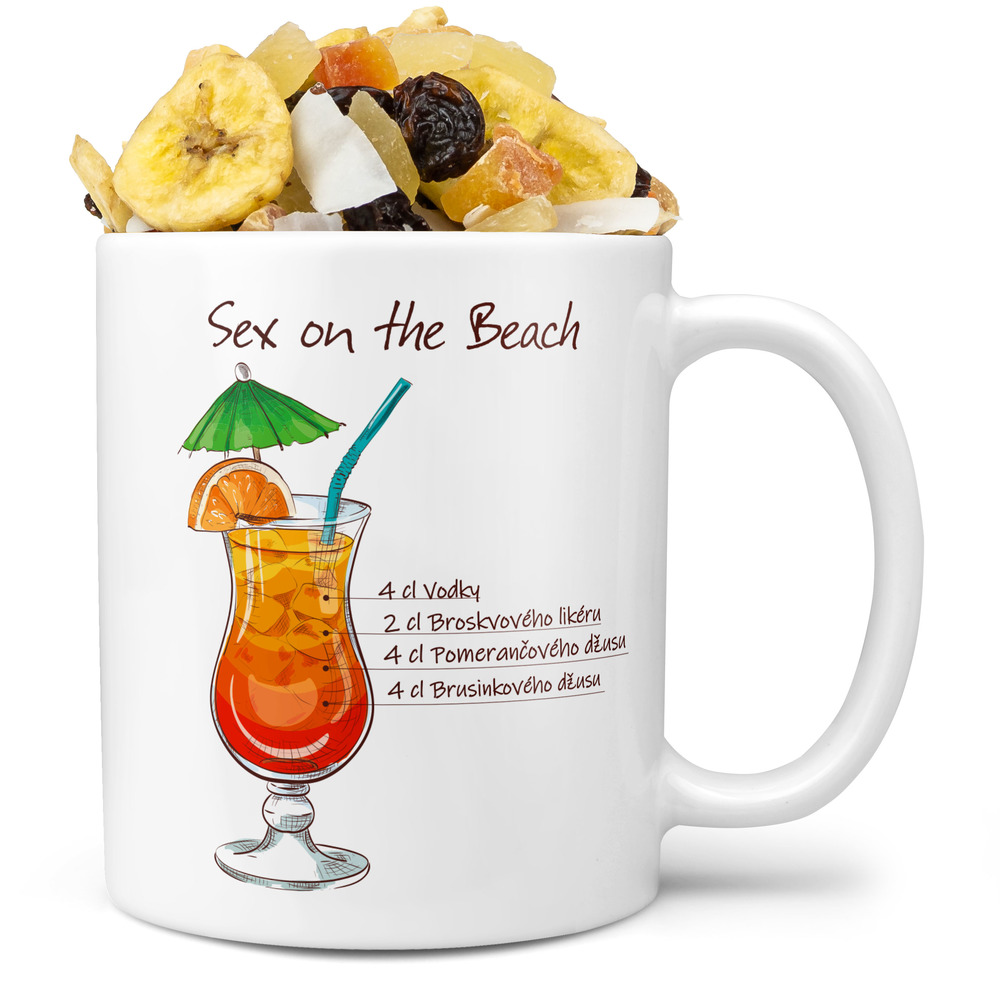 Hrnek Sex on the beach (Náplň hrníčku: Tropická směs)