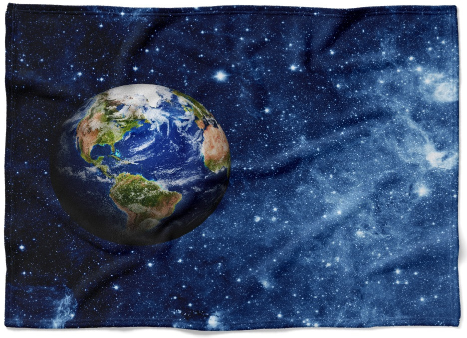 Deka Země (Rozměr : 150 x 120 cm, Podšití beránkem: NE)