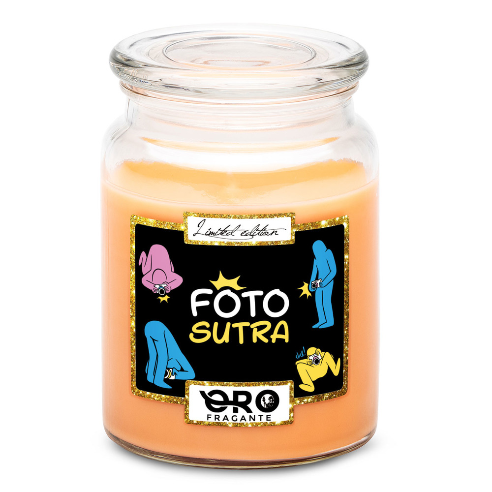 Svíčka Fotosutra (Vůně svíčky: Tropické ovoce)