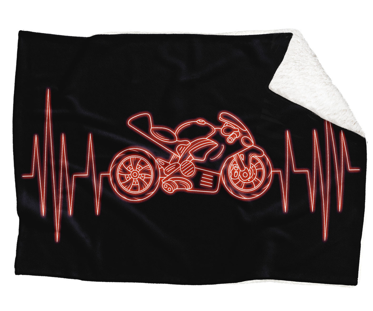 Deka Srdeční puls – roadbike (Podšití beránkem: ANO)