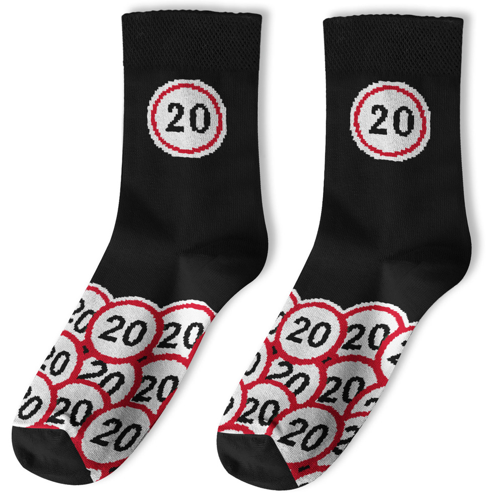 Ponožky Ty jedeš dál – 20 let (Velikost: 35-38)