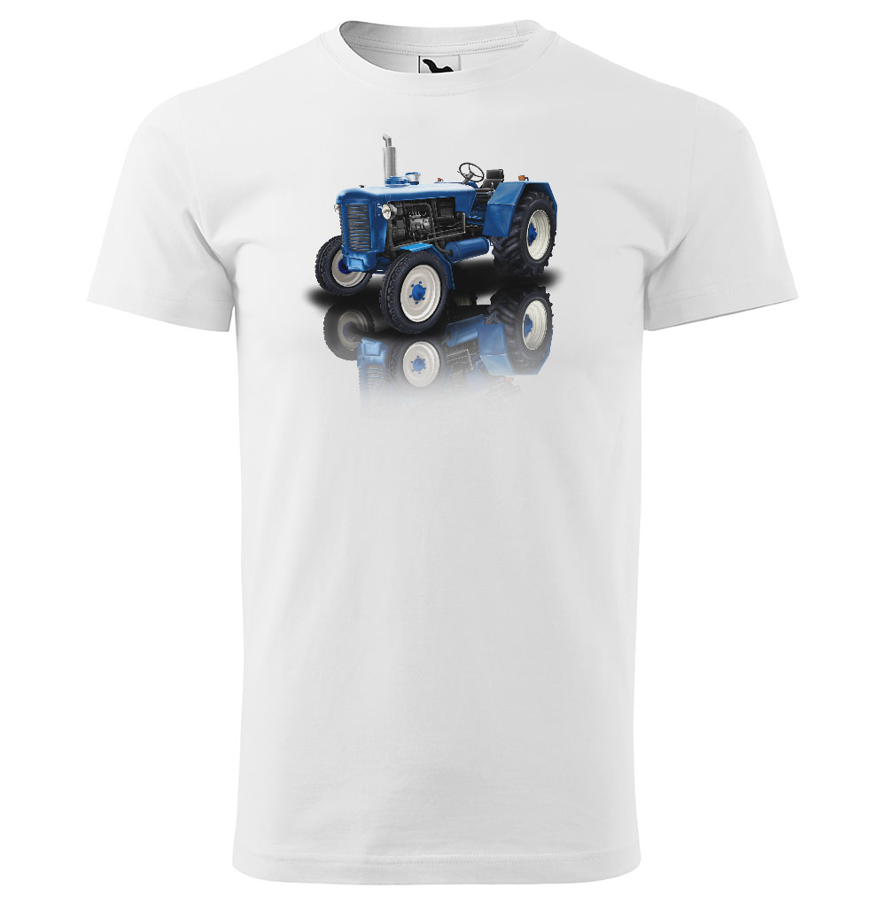 Tričko Zetor 50 Super (Velikost: L, Typ: pro muže, Barva trička: Bílá)