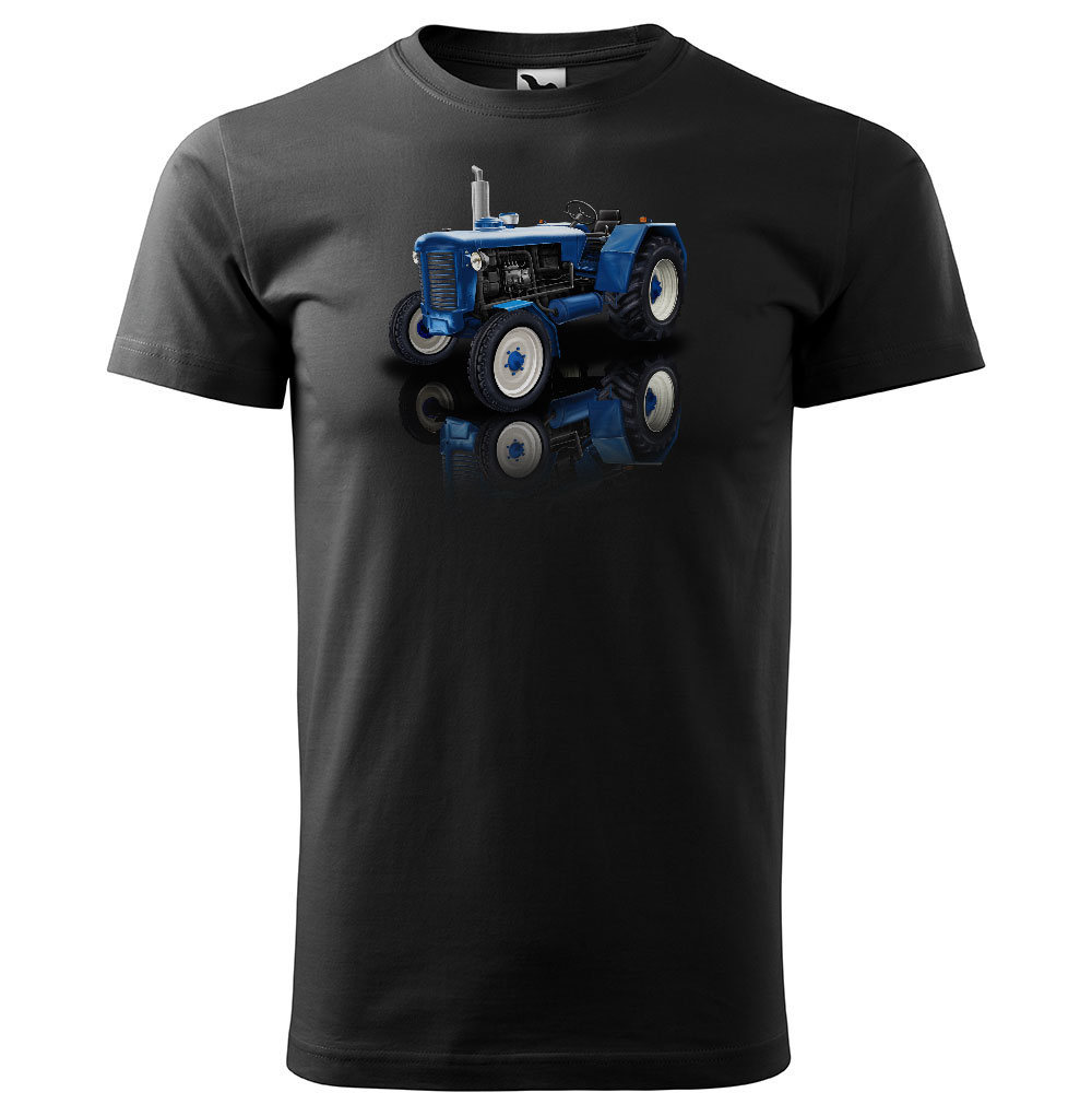 Tričko Zetor 50 Super (Velikost: XS, Typ: pro muže, Barva trička: Černá)