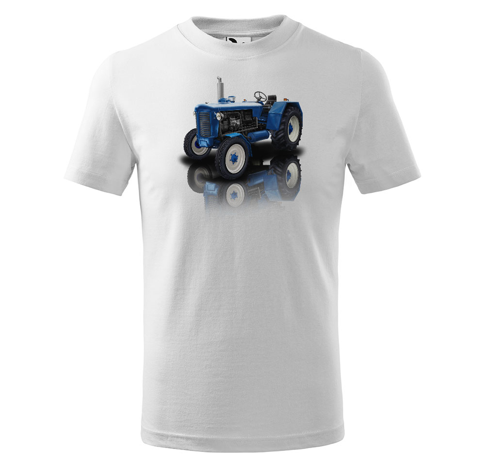 Tričko Zetor 50 Super- dětské (Velikost: 110, Barva trička: Bílá)