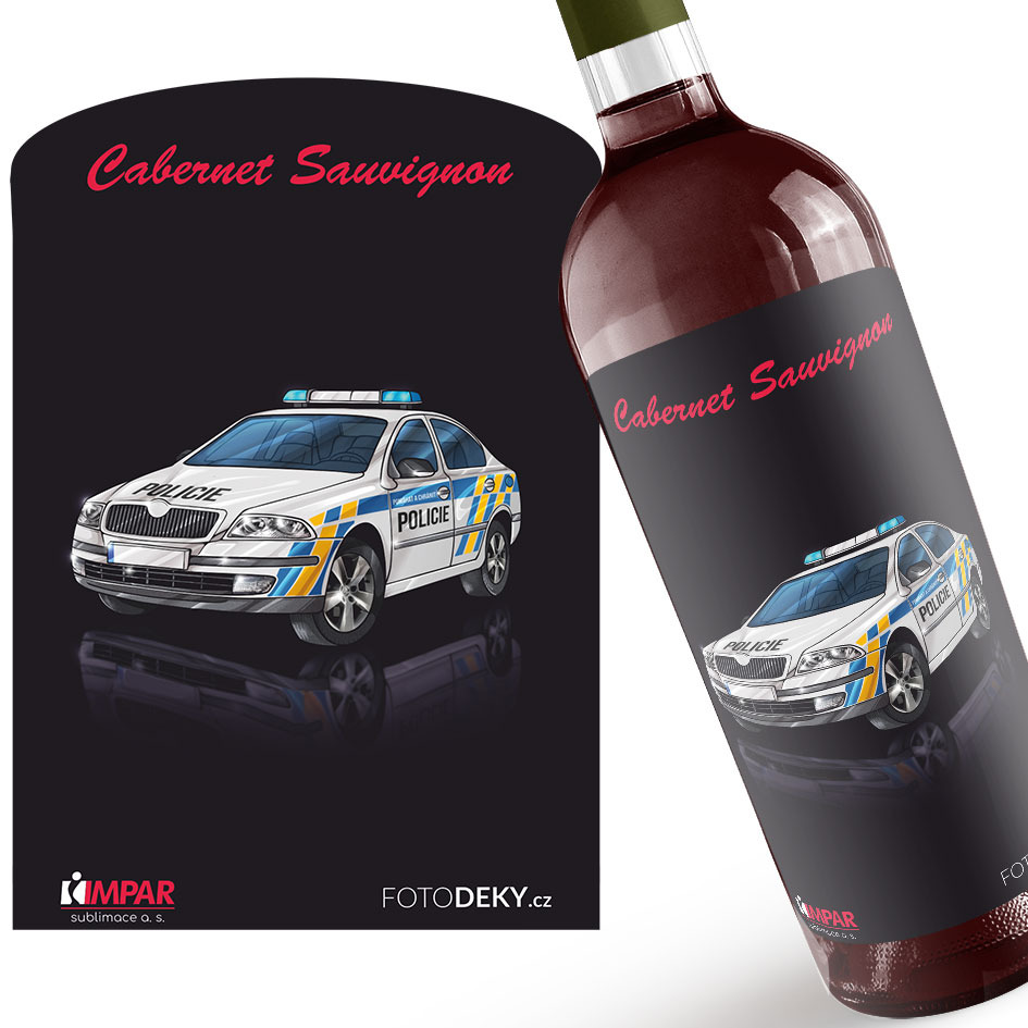 Víno Policejní Octavia (Druh Vína: Červené víno)