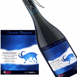 Víno Kozoroh (22.12. - 20.1.) - Modré provedení