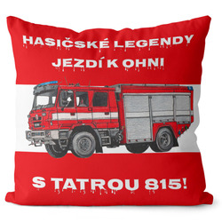 Polštář Hasičské legendy – Tatra 815