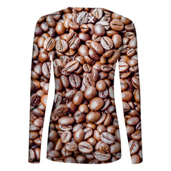 Tričko Coffee – dámské (dlouhý rukáv)