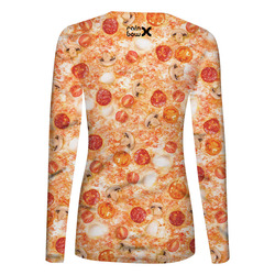 Tričko Pizza – dámské (dlouhý rukáv)