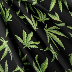 Strukturovaná tkanina – Cannabis