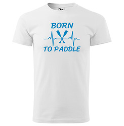 Tričko Born to paddle (dětské)