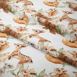 Nepromokavá tkanina – Lesní zvířátka