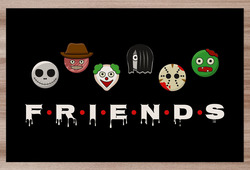 Prostírání Friends horror edition