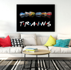 Obraz Trains